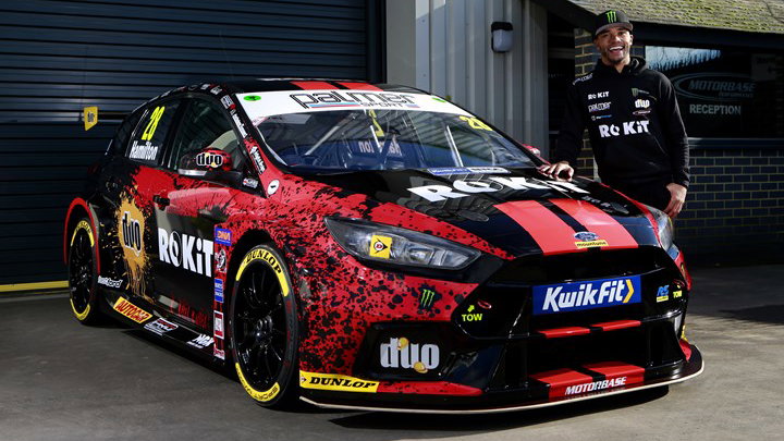 Nicolas Hamilton, Motorbase Performance, BTCC,